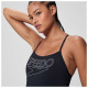 Speedo Γυναικείο ολόσωμο μαγιό Endurance+ Logo Thin Strap Swimsuit